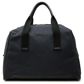Hermès Blue Canvas Alleretour Fourre Tout 47 Azul Azul marinho