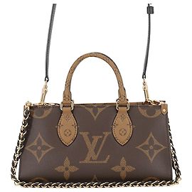 Louis Vuitton Brown Monogram Giant OnTheGo East West Marrom