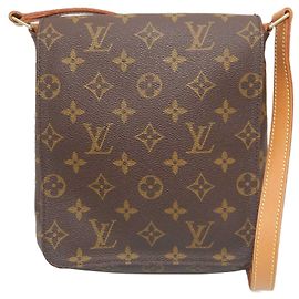 Louis Vuitton Brown Monogram Musette Salsa PM Short Strap Marron