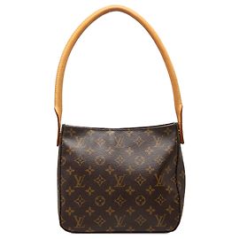 Louis Vuitton Brown Monogram Looping MM Braun