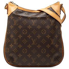 Louis Vuitton Brown Monogram Odeon PM Marrom