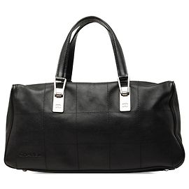 Bolsa Chanel Black CC Caviar Square Stitch Preto
