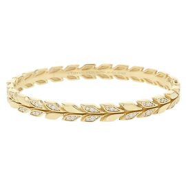 Autre Marque Tiffany & Co. Victoria Vine Hinged Bangle Bracelet Other