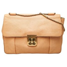 Bolso de hombro Chloé Elsie Chain Roja