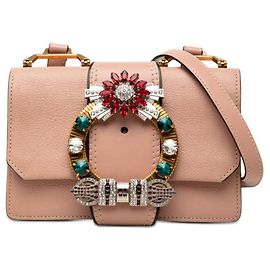Bolsa Tiracolo Miu Miu Madras Rosa