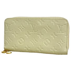 Carteira Zippy Louis Vuitton Monogram Empreinte Verde