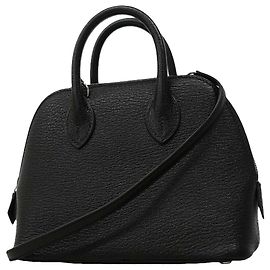 Hermès Sac à main Hermes Bolide 1923 Mini Chevre Mysore Noir