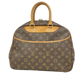 Louis Vuitton Monogram Deauville Handtasche Braun