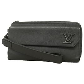 Louis Vuitton LV Aerogram Zippy Wallet Black