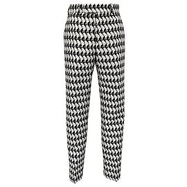 Louis Vuitton x NBA Printed Trousers in Multicolor Wool Multiple colors