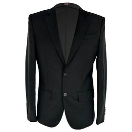 Givenchy Single-Breasted Blazer in Black Wool Black