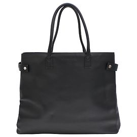 Gucci Large Tote Bag in Black Leather Black