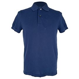 Polo de manga curta Tom Ford em algodão azul marinho Azul Azul marinho