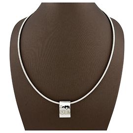 Chopard Happy Diamonds Love Halskette Silber