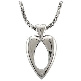 Collar Piaget Doll en oro blanco Plata