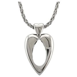 Colar Piaget Doll em ouro branco Prata