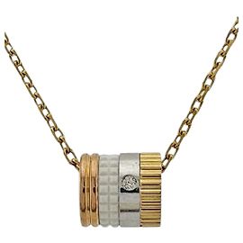 Collar Boucheron Quatre Whites Blanco Dorado
