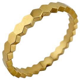 Anello Chaumet B de in oro giallo 18K D'oro