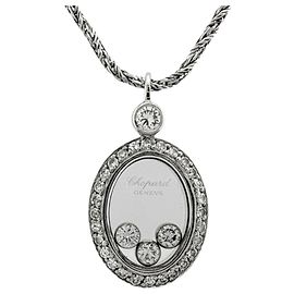 Chopard Happy Diamonds Necklace Silvery