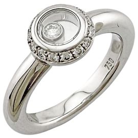 Chopard Happy Diamonds Band Ring Silvery