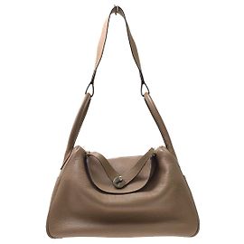 Hermès Hermes Lindy Clemence 34 Marron