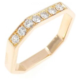 Anel Aliança Gucci em Ouro Rosa 18K e Diamantes Outro