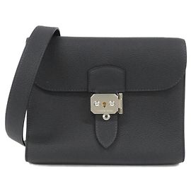 Hermès Hermes Sac à Dépêches 21cm Shoulder Bag Blue