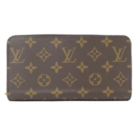 Louis Vuitton Monogram Zippy Wallet Braun