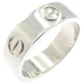 Cartier Love Ring aus Platin Andere