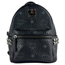 Mochila de cuero MCM - Black Negro