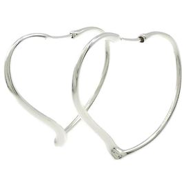 Autre Marque Tiffany Open Heart Hoop Earrings Other