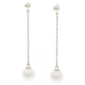 Autre Marque Tiffany Silver 925 Drop Earrings Other