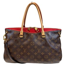 Bolso Louis Vuitton Pallas MM Castaño