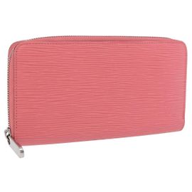 LOUIS VUITTON Epi Zippy Wallet Long Wallet Pink Coraille M60663 LV Auth 203487V Pink Other
