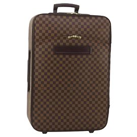 LOUIS VUITTON Damier Ebene Pegas 65 Suitcase N23295 LV Auth 202868 Damier ebene