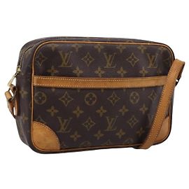 Bolsa de Ombro LOUIS VUITTON Monogram Trocadero 27 M51274 LV Auth ka6258 Monograma