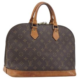 LOUIS VUITTON Monogram Alma Hand Bag M51130 LV Auth 201459 Monogram