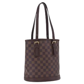LOUIS VUITTON Damier Ebene Marais Shoulder Bag N42240 LV Auth ka6186 Damier ebene
