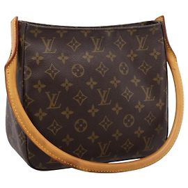 LOUIS VUITTON Monogram Looping MM Shoulder Bag M51146 LV Auth ka6206A Monogramma