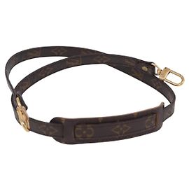 LOUIS VUITTON Monogram Shoulder Strap 39.4"" LV Auth 204019V Monogram