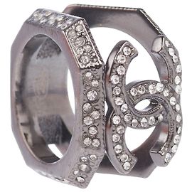 Bijoux CHANEL CC en Métal Argent - 103910 Argenté