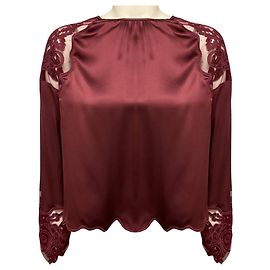 Blusa Mathilde Amethyst Ulla Johnson Nero