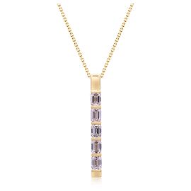 Autre Marque Pingente em Ouro Amarelo com Diamantes de Laboratório 1.2 ctw Outro