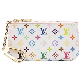 Portachaves Multi Louis Vuitton Takashi Murakami Monogram Multicolore Dorado