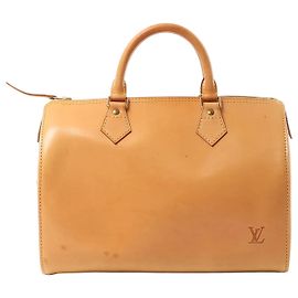 Bolsa Louis Vuitton Speedy 30 em couro Nomade, Light Brown M85392 Camelo