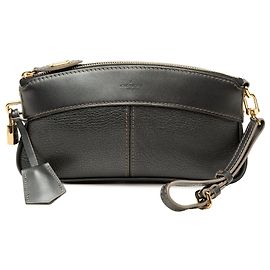 Black Louis Vuitton Suhali Lockit Clutch Black