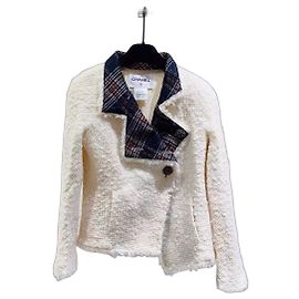 Veste Chanel Edinburgh en tweed taille 38 Multicolore