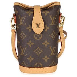 Bolso Plegable Louis Vuitton Monogram Canvas Castaño