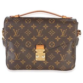 Louis Vuitton Monogram Canvas Pochette Metis Brown