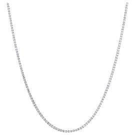 Autre Marque Colar em ouro branco com diamantes de laboratório 9.35 ctw Outro